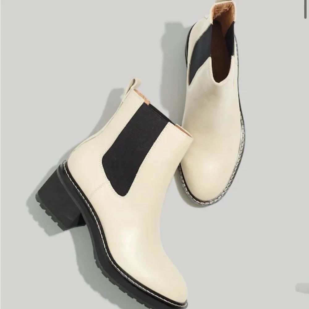 Madewell The Carina Platform Chelsea Boot 10.5